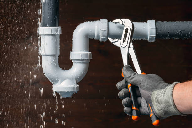Professional Plumbing technician working in Plains, KS